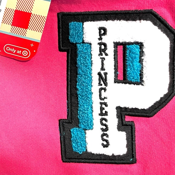 Disney Women's 100 Princess Graphic
Sweatshirt, Raspberry Sorbet - Picture 3 of 6